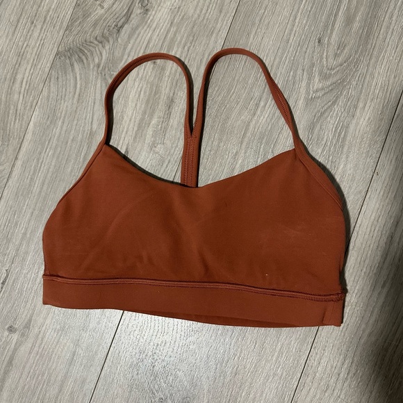 Flow Y Lulu lemon bra, size 6, burnt orange colour - Picture 1 of 2